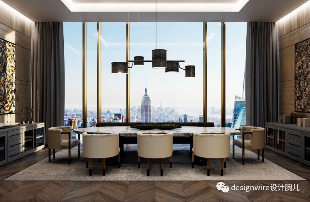 纽约施坦威大厦顶层豪宅，艺术与景观的完美融合-75