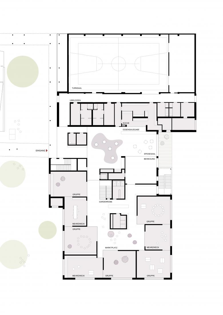 Bogenfeld Architektur丨Hort und Nachmittagsbetreuung Löwenfeldschule丨奥地利-23