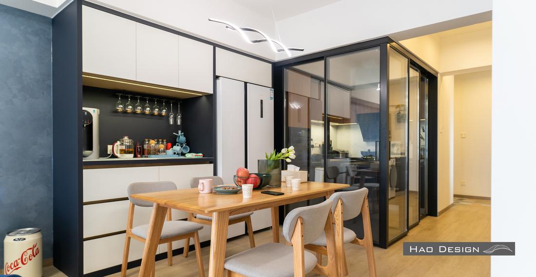 拆墙造超大空间,开放式厨房设计展现生活美学丨中国广州丨吴思昊-23