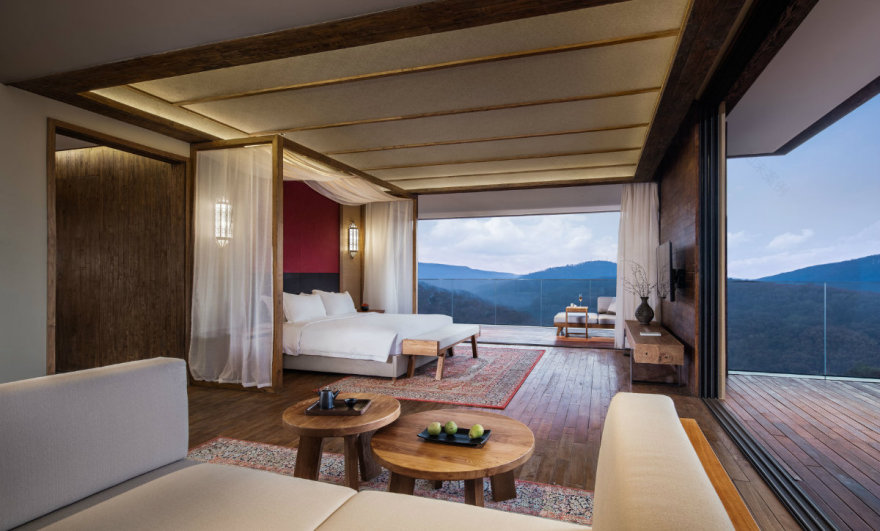 泊度森氧VILLA全景度假客栈-28