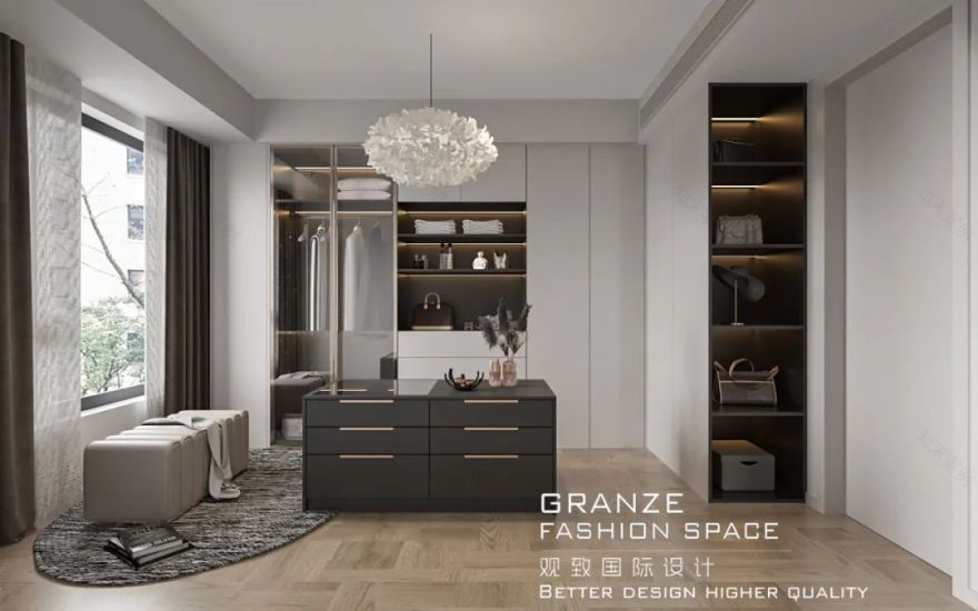 金地中心现代简约大宅丨中国淮安丨观致国际设计-42