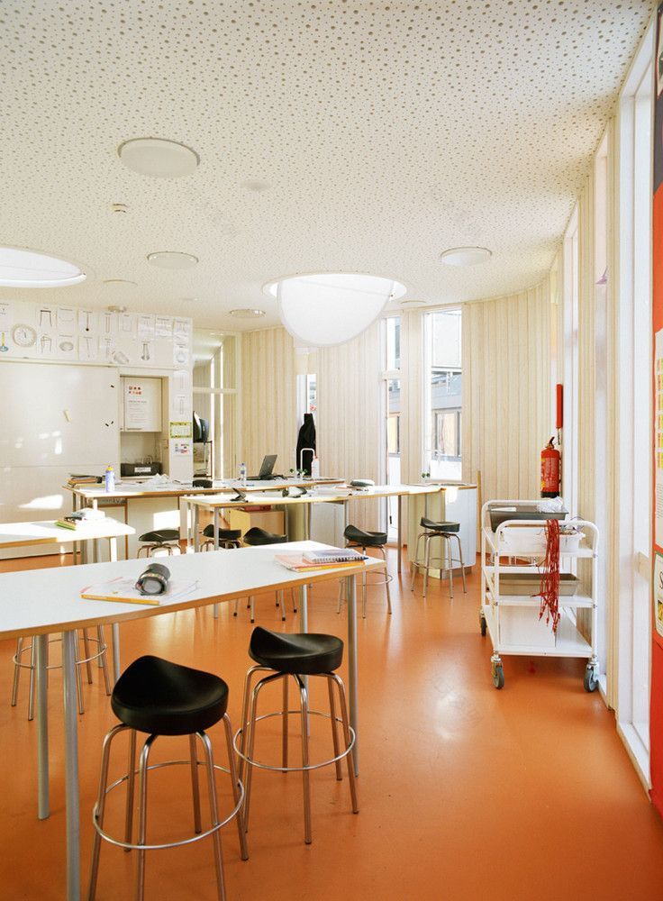 奥斯陆国际学校 | JVA | 有机形态建筑空间-30