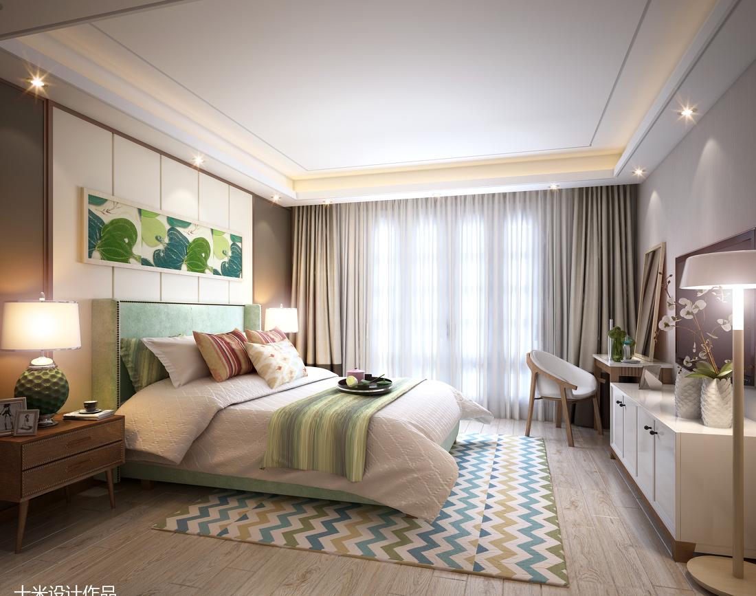 法式现代山海设计,十米温馨度假空间-6