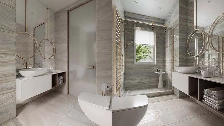 现代简约轻奢风格 | 混搭元素打造高级感大宅-50