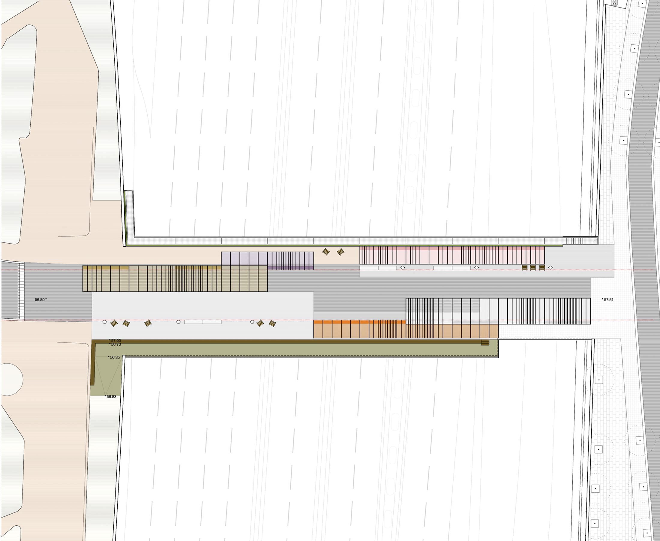 巴塞罗那“新旧三位一体”社区空间-15