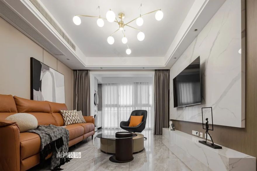 都市水乡复式现代轻奢住宅丨浙江南鸿装饰-34