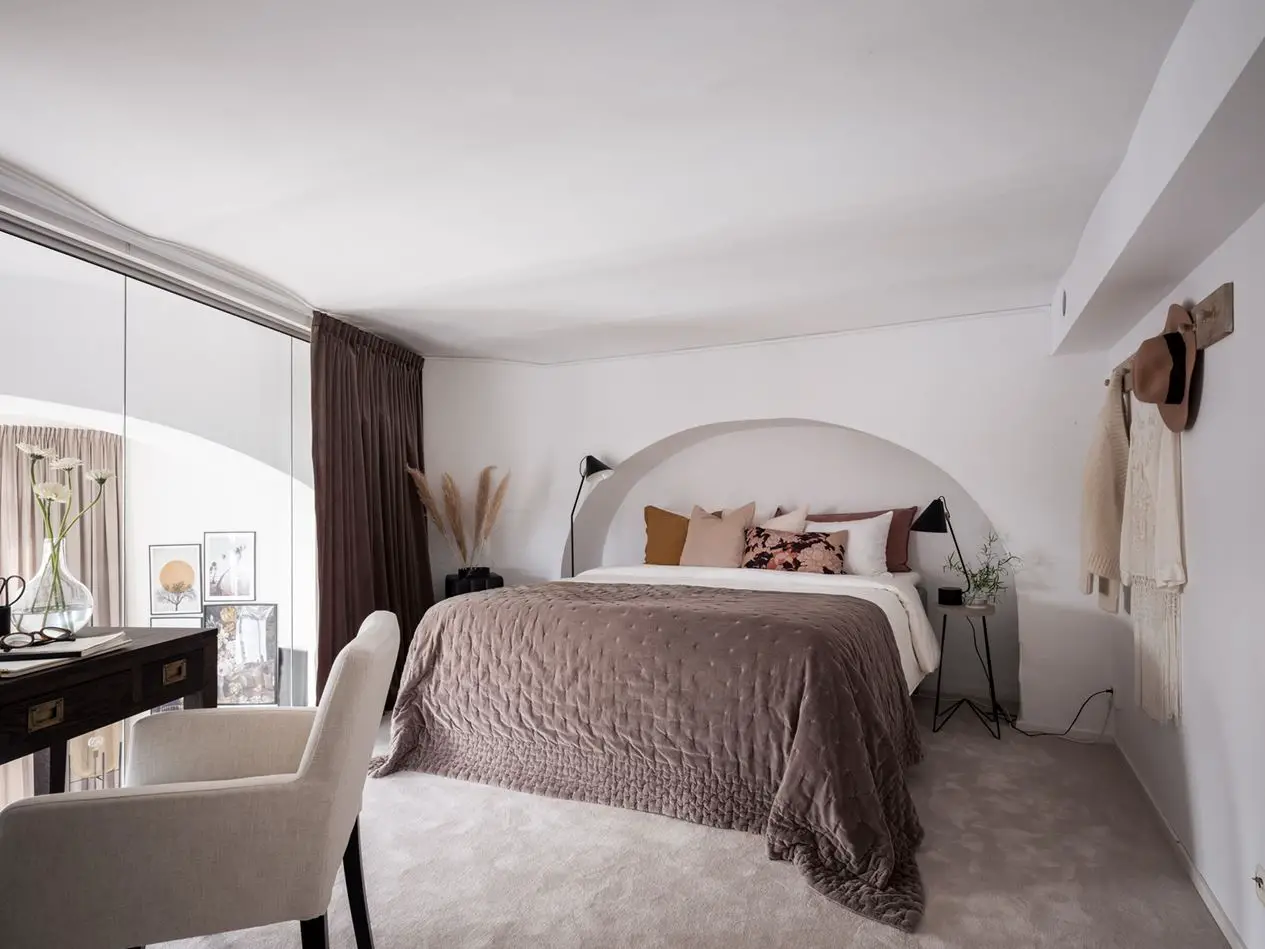 瑞典 67m2 复古舒适公寓设计-13