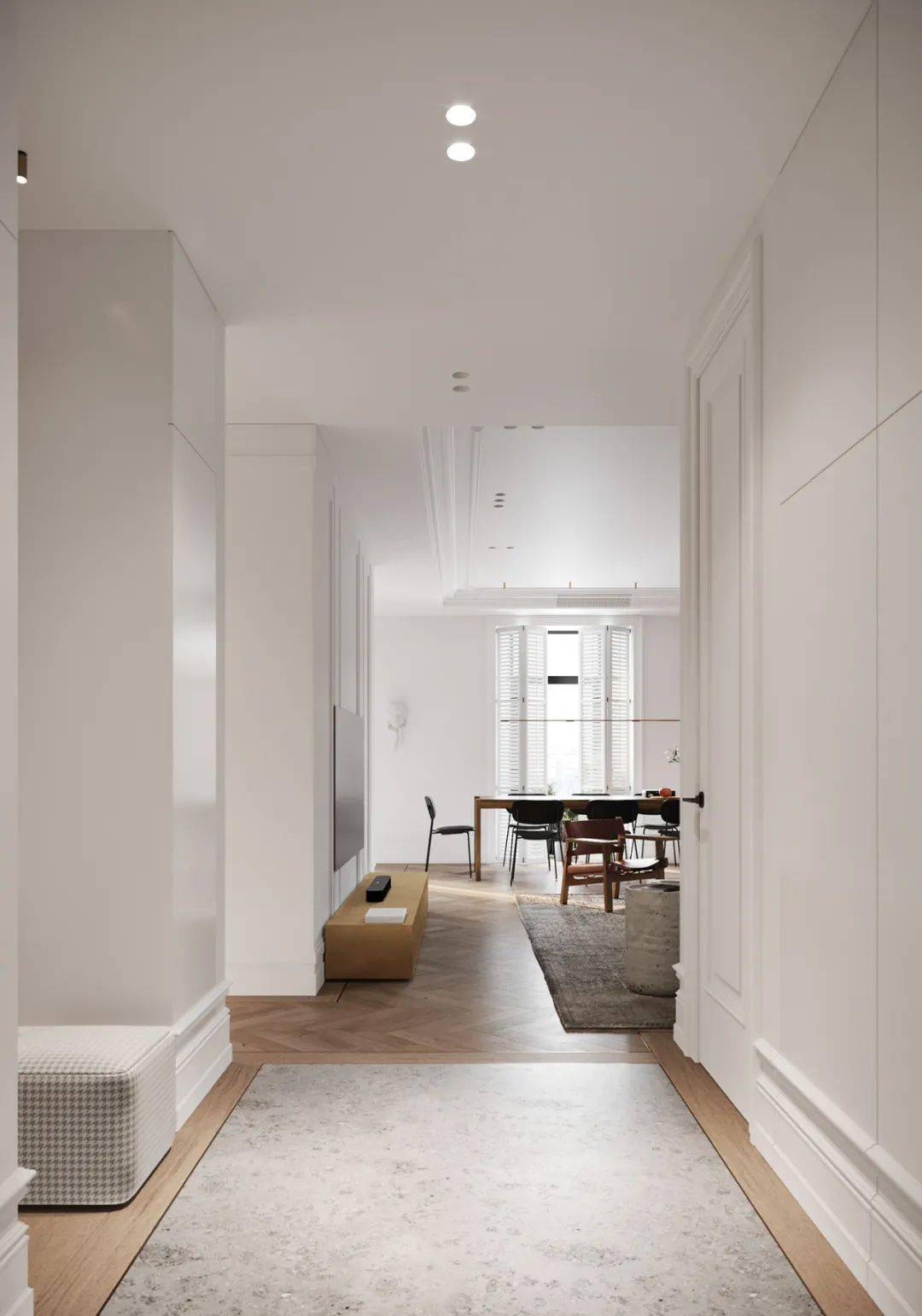 极简留白,诗意空间 · 现代高级住宅设计丨某某设计师-3