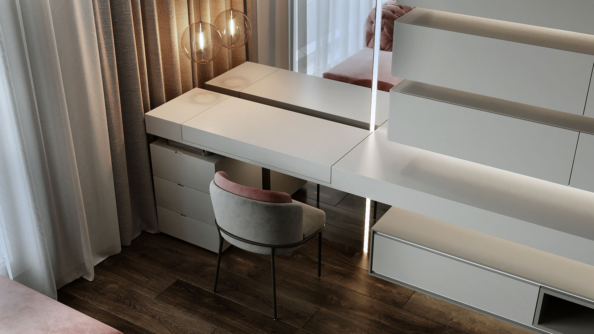 湖景小区中的别墅丨埃及开罗丨Amany Atef-94