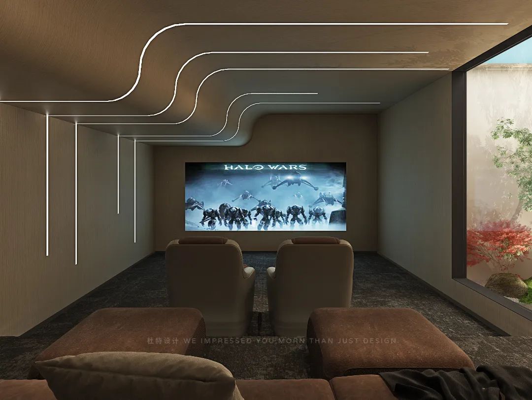 奶油色调微水泥别墅丨TODD 杜特设计-25