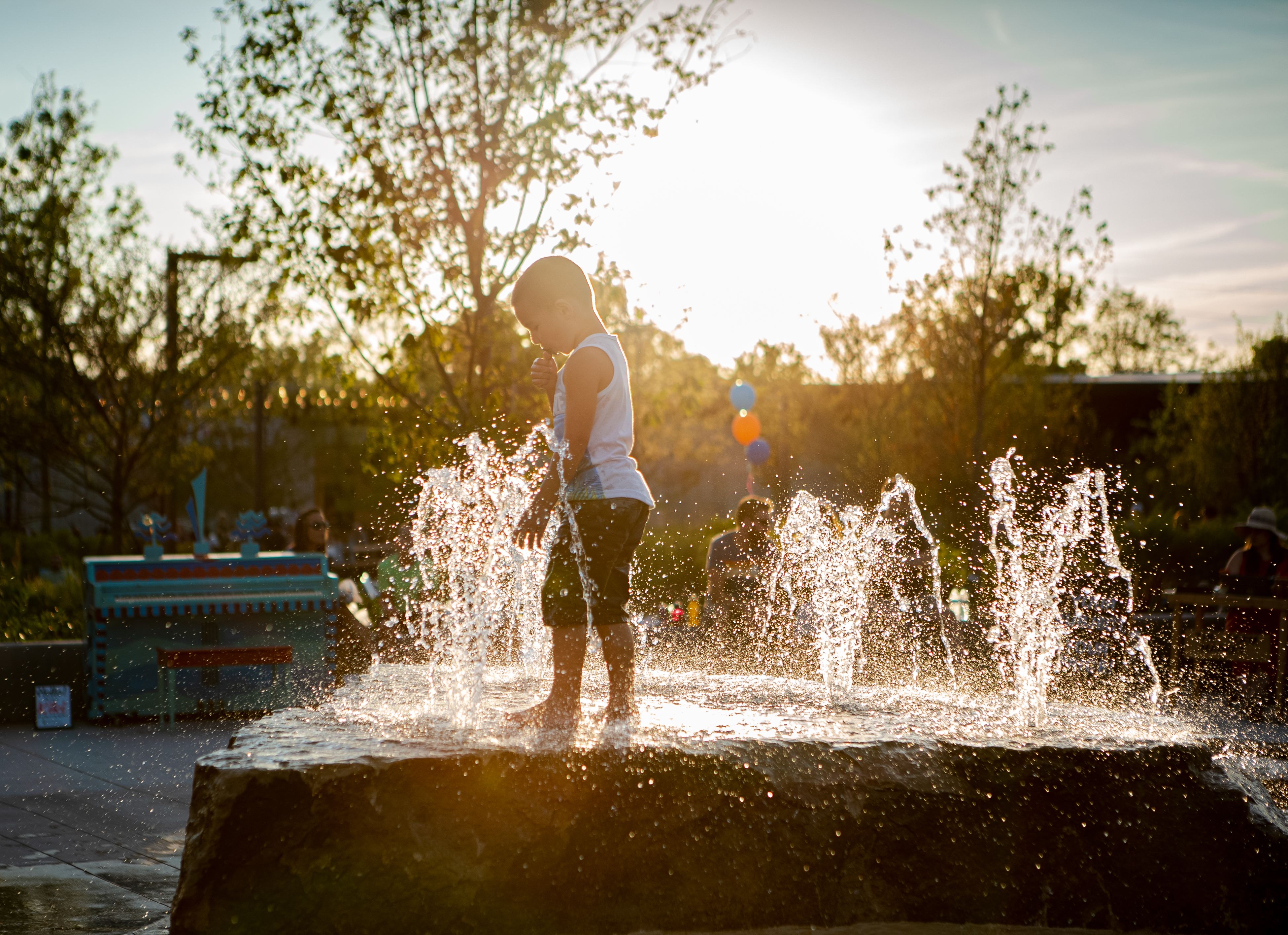 印第安纳州河滨福沃斯堡的 Promenade 公园丨Lamar Johnson Collaborative-22