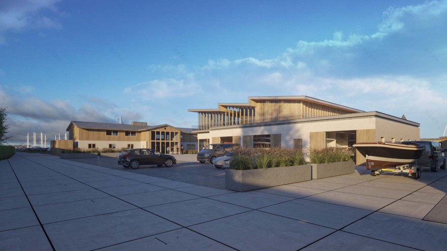 为Muiden的皇家荷兰帆船和划船俱乐部设计划船俱乐部新建筑丨VOCUS-6