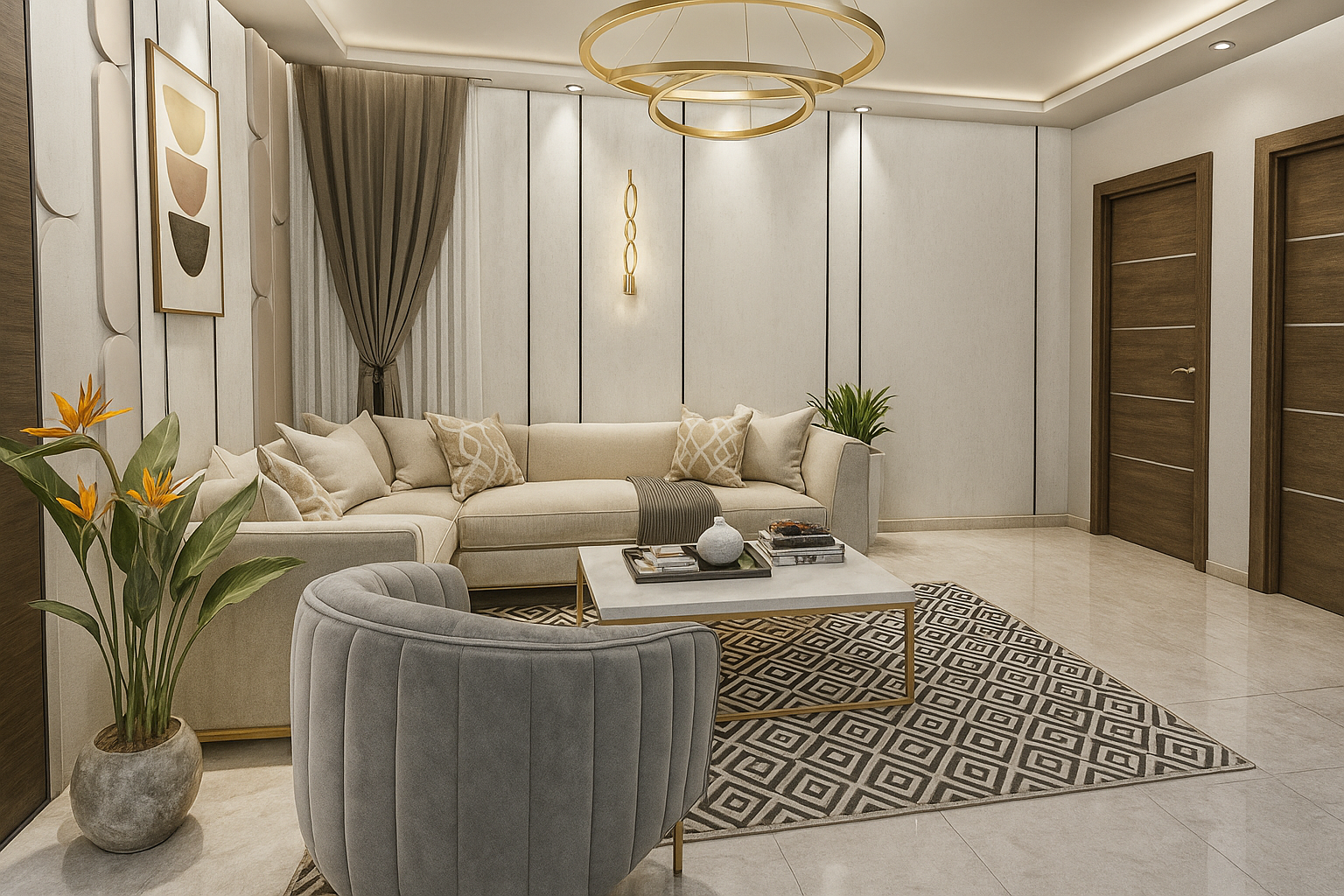 صالة طعام وصالة صغيرة-7