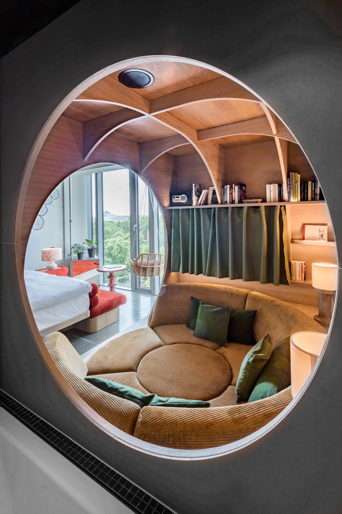 Bikini 25hours酒店翻新项目丨德国柏林丨studio aisslinger-31