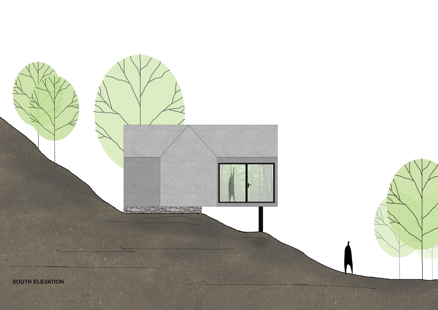 越南北部山区轻质森林小屋-56