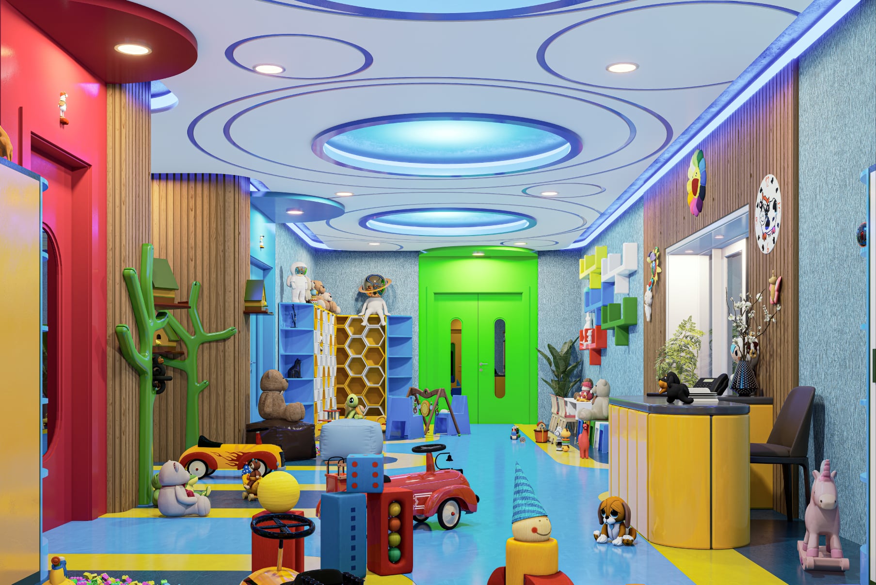 منطقة ترفيهية اطفال-4