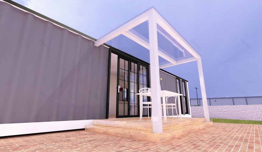 极简主义小木屋 | KONGLOMERATE 建筑事务所的“盒子 4”概念设计-4