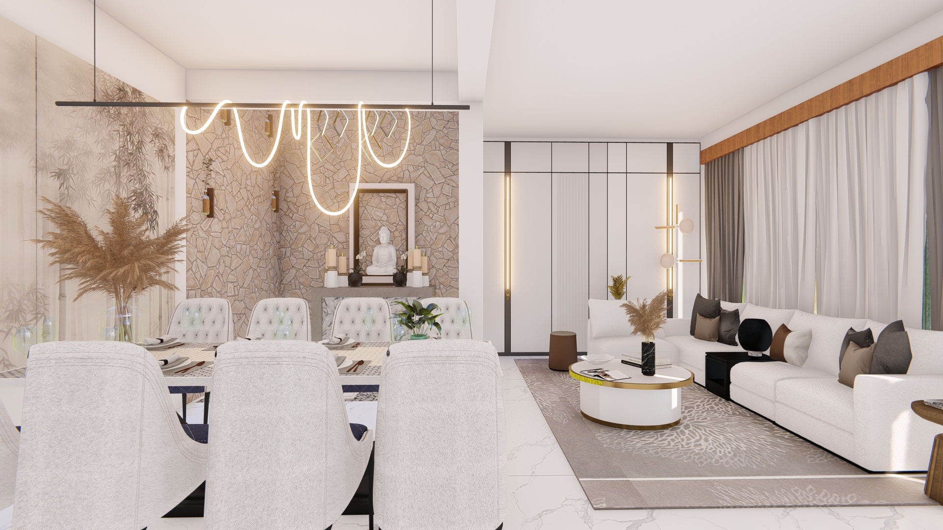 PROPOSED INTERIOR DESIGN FOR HOUSE AT KADAWATHA-5