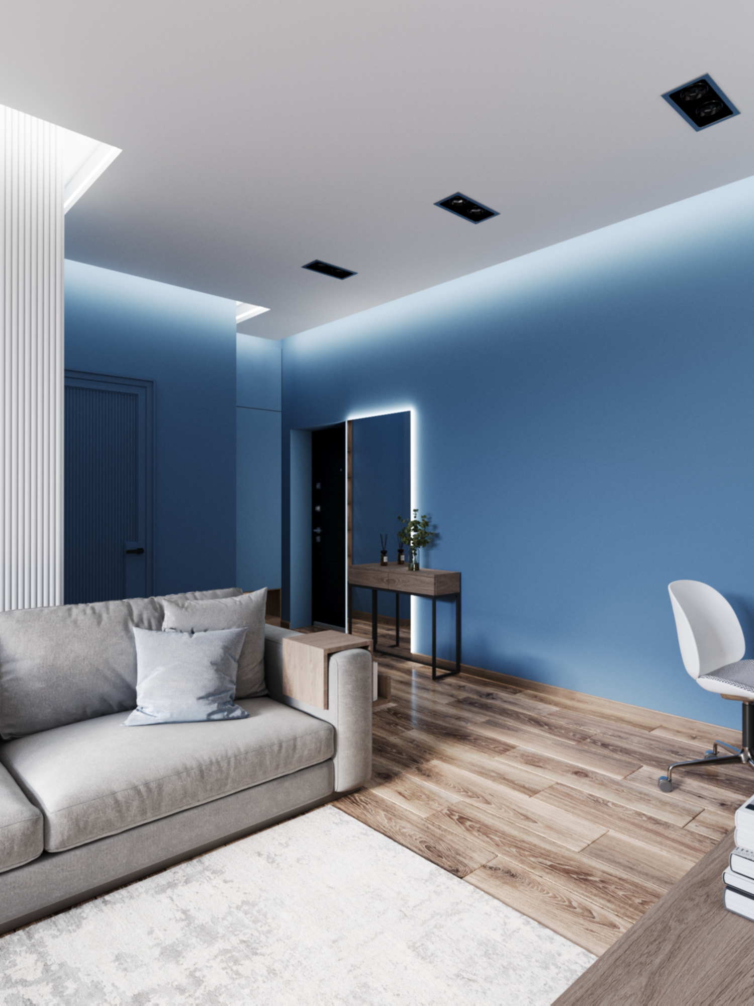 Дизайн-проект малогабаритной квартиры для студента-17