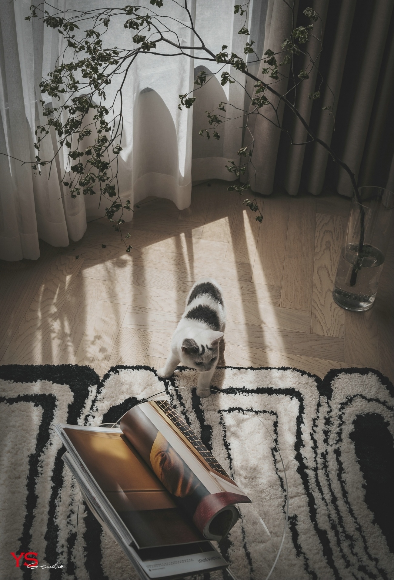 奶咖色之家 · 融合复古与极简的一室设计丨中国重庆-69