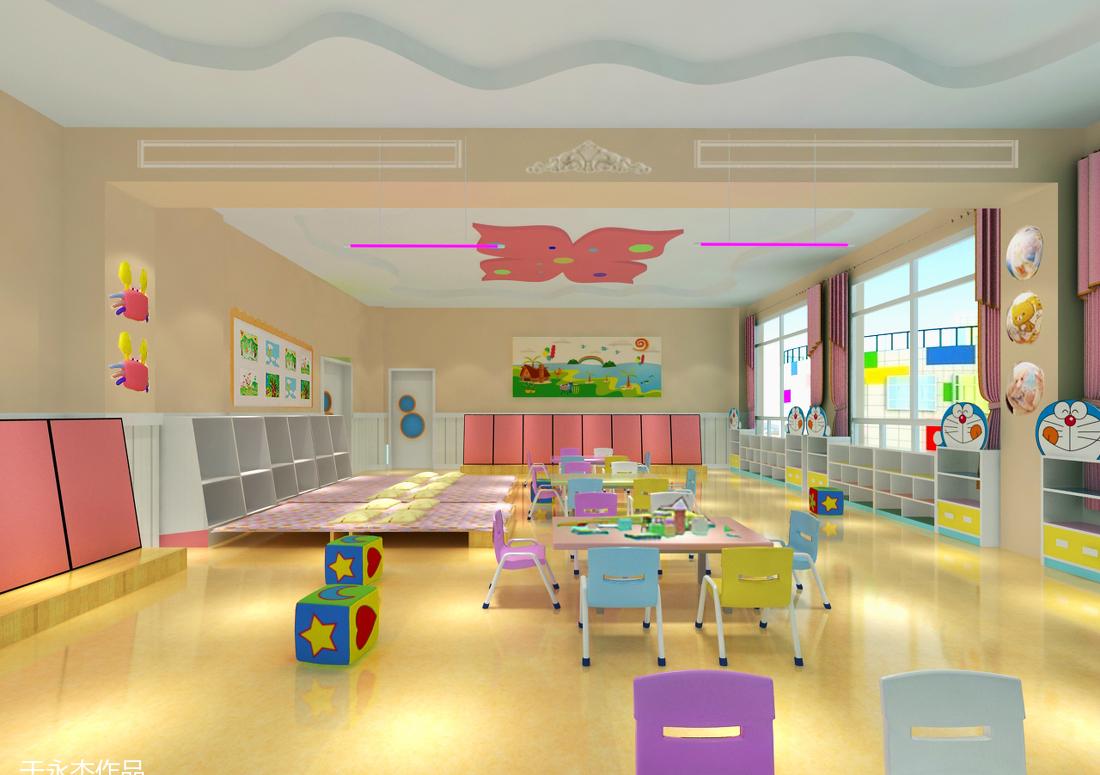 延安朗润居幼儿园室内设计-12