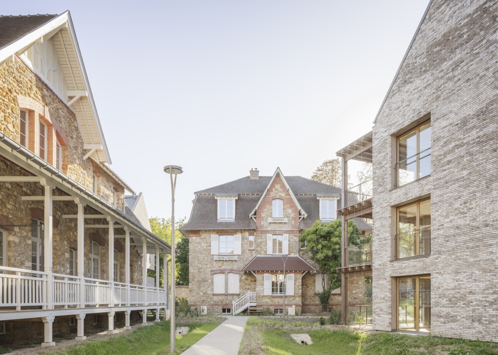 布吕耶庄园公园住宅丨法国巴黎丨Franklin Azzi与ChartierDalix-3