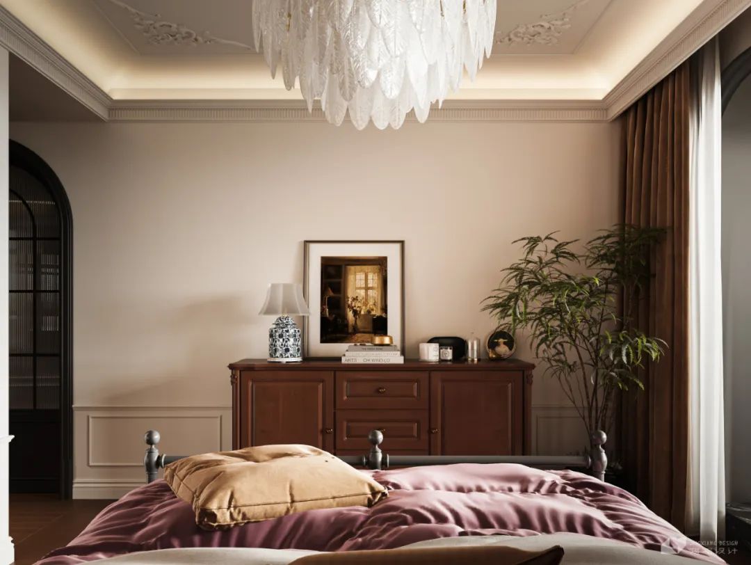 深圳金地翠堤湾法式复古住宅设计丨中国深圳丨深圳境相设计-41