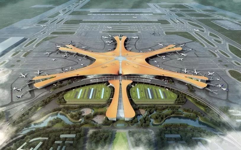 北京大兴国际机场,巨型交通枢纽的室内设计魅力-2