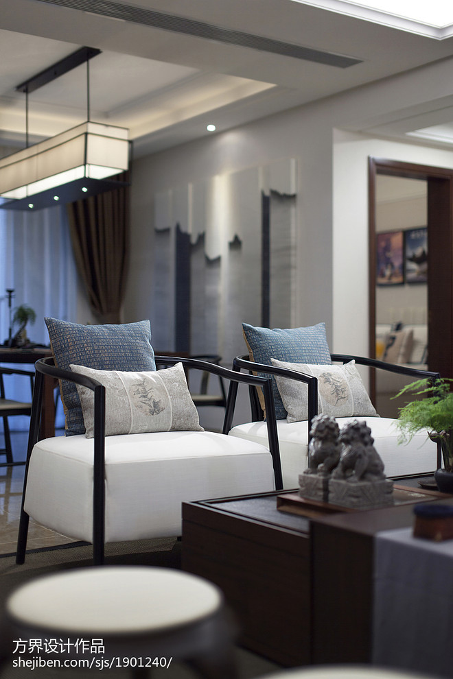 四居及以上165平米装修案例·效果图  禅茶初味-13