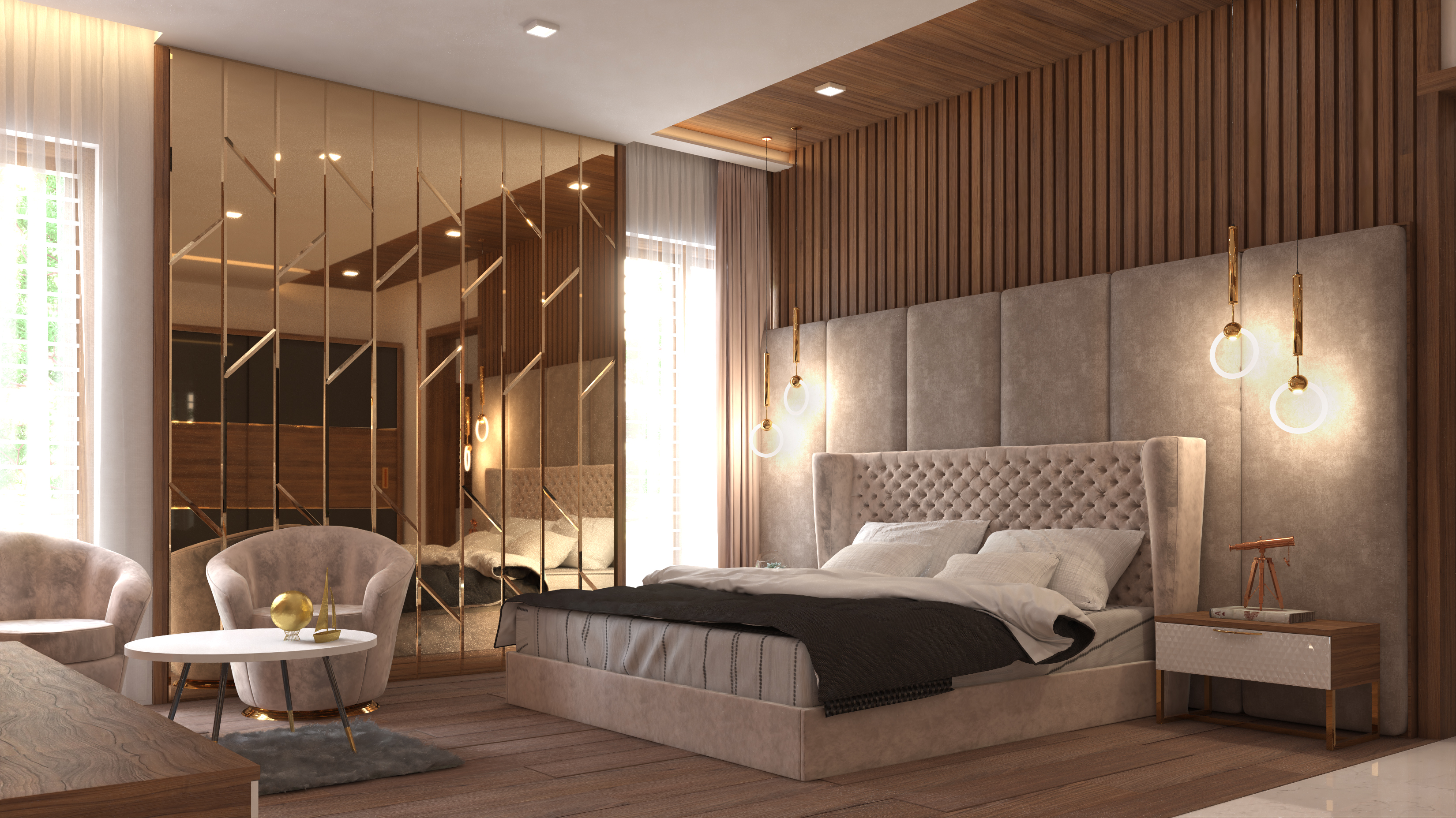 现代豪华卧室设计-2