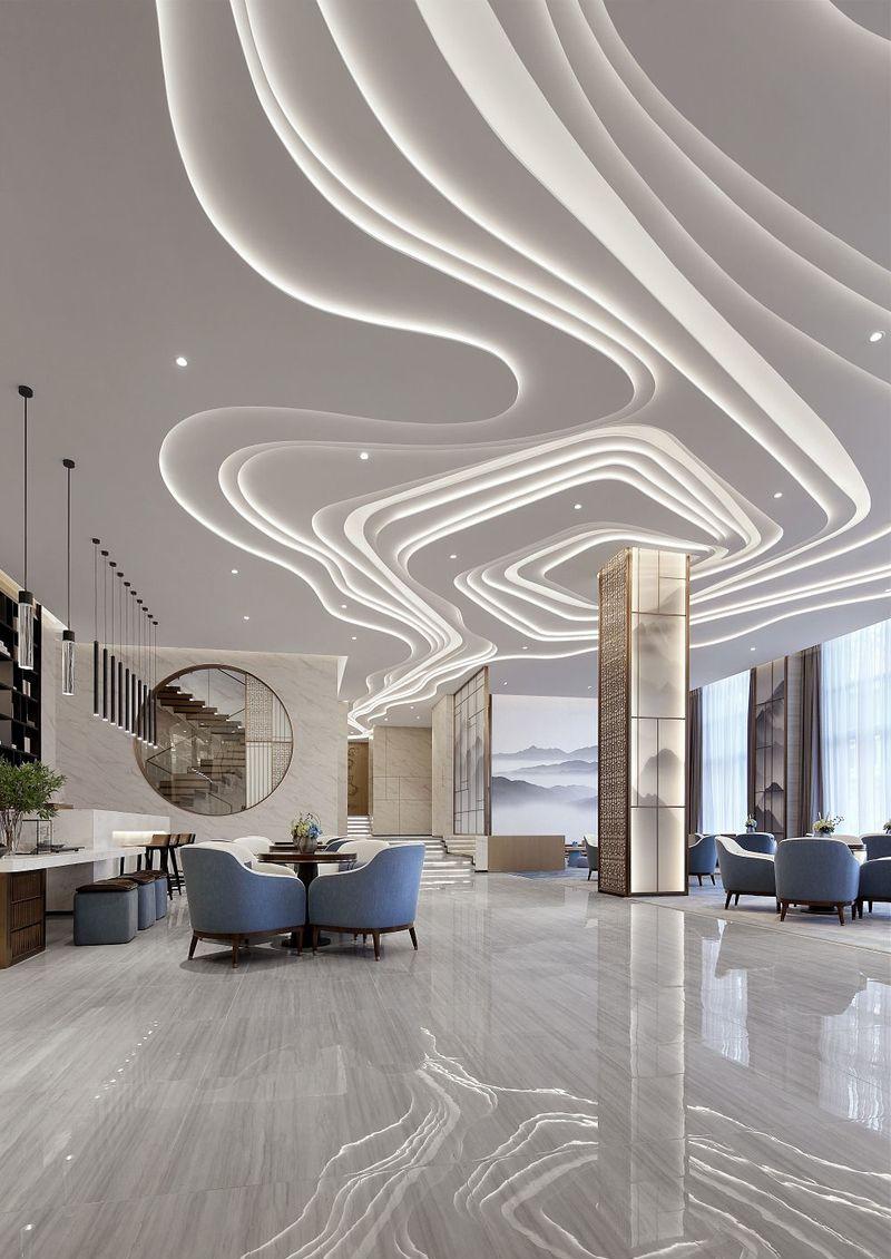 侨信雲起销售中心 | 行云流水般的空间设计-64