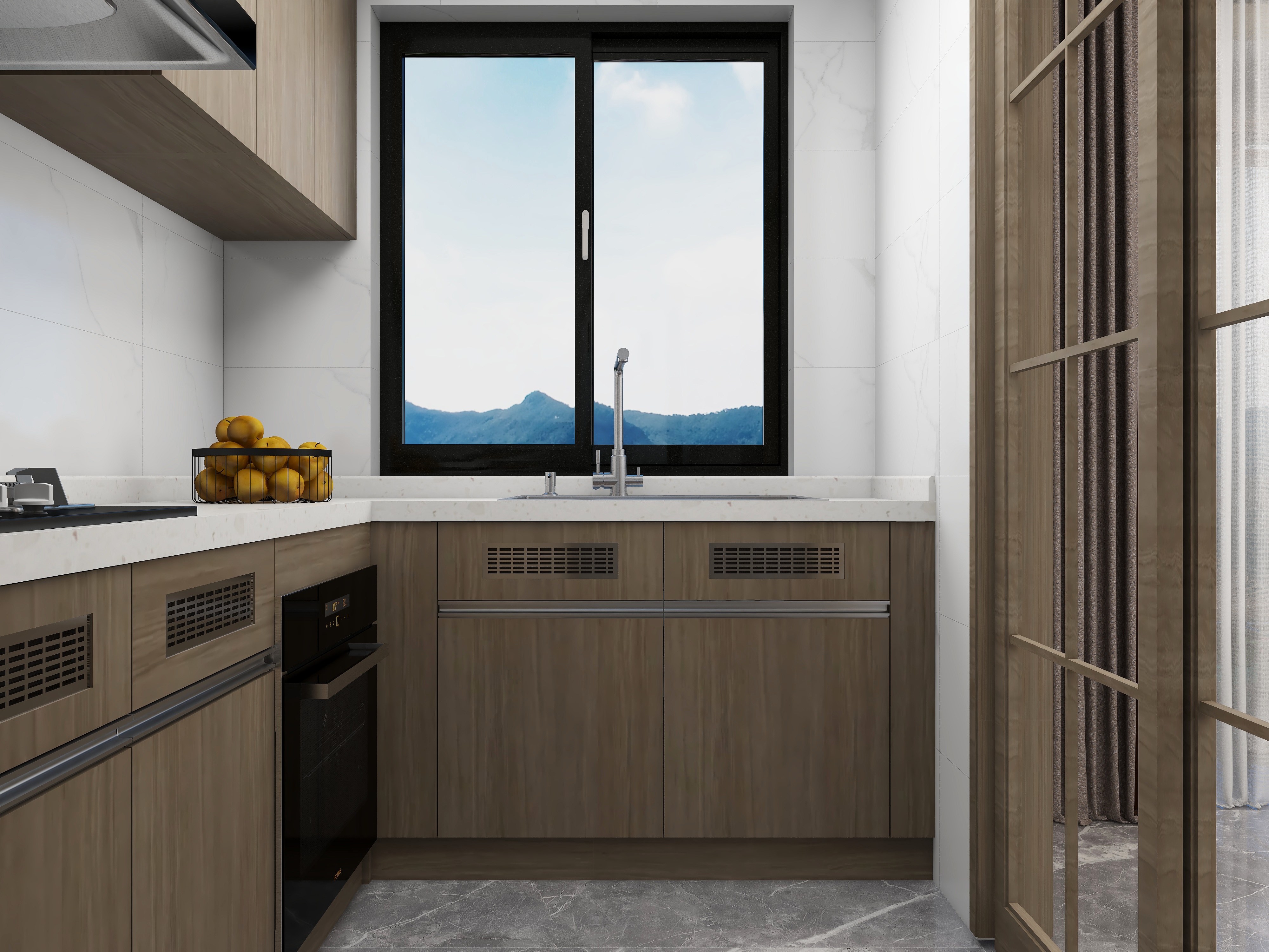 现代轻奢风格温馨之家-15