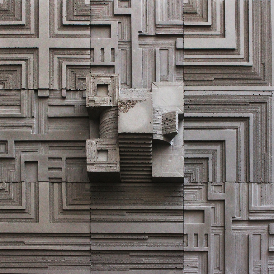 混凝土雕塑打造极简空间-2