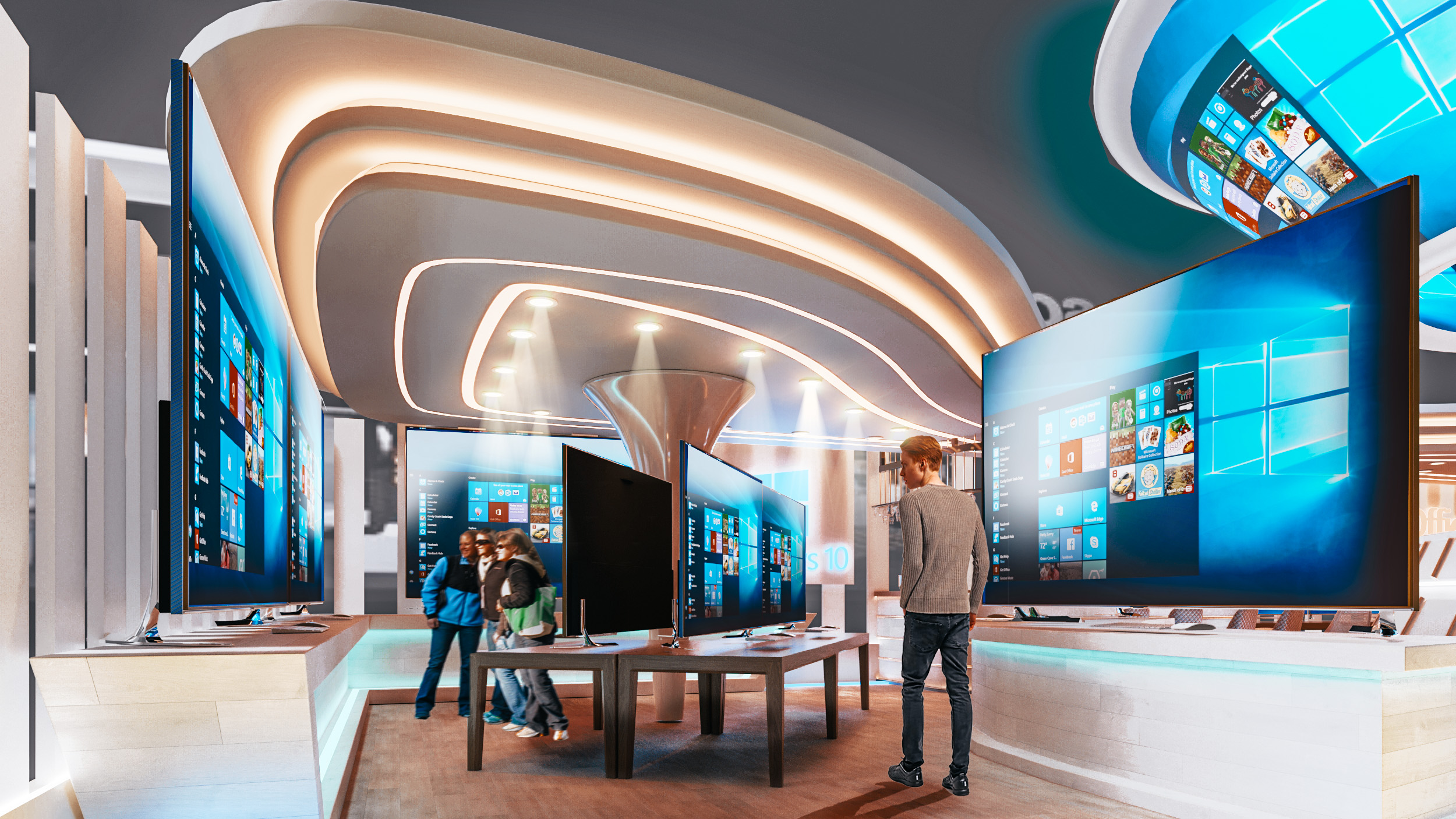 微软展览设计丨Helwan university 建筑系师生-19