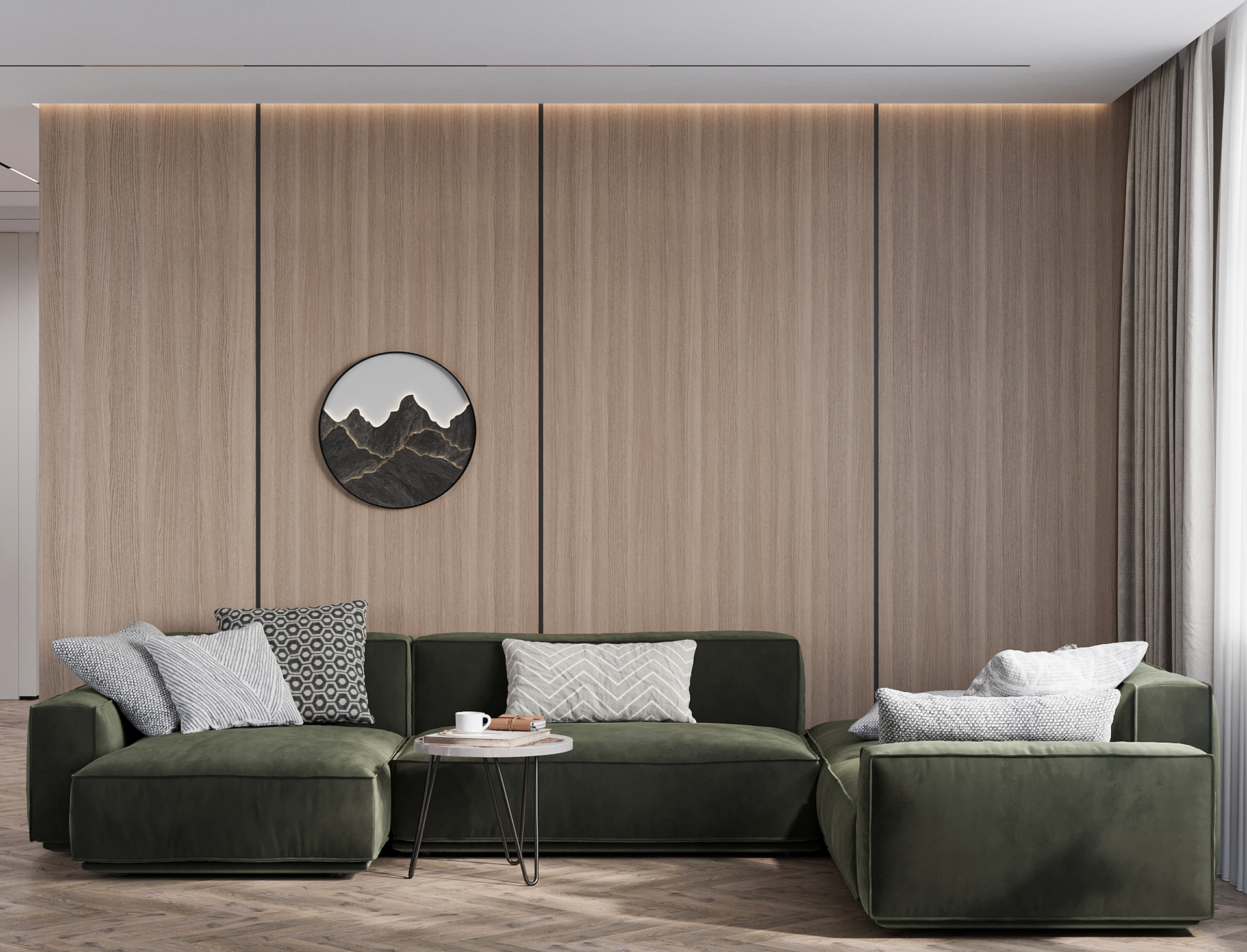 Bally 厨房与客厅设计-10