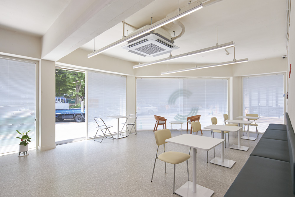 绿色室内设计，15 分满分的宁静咖啡厅-12