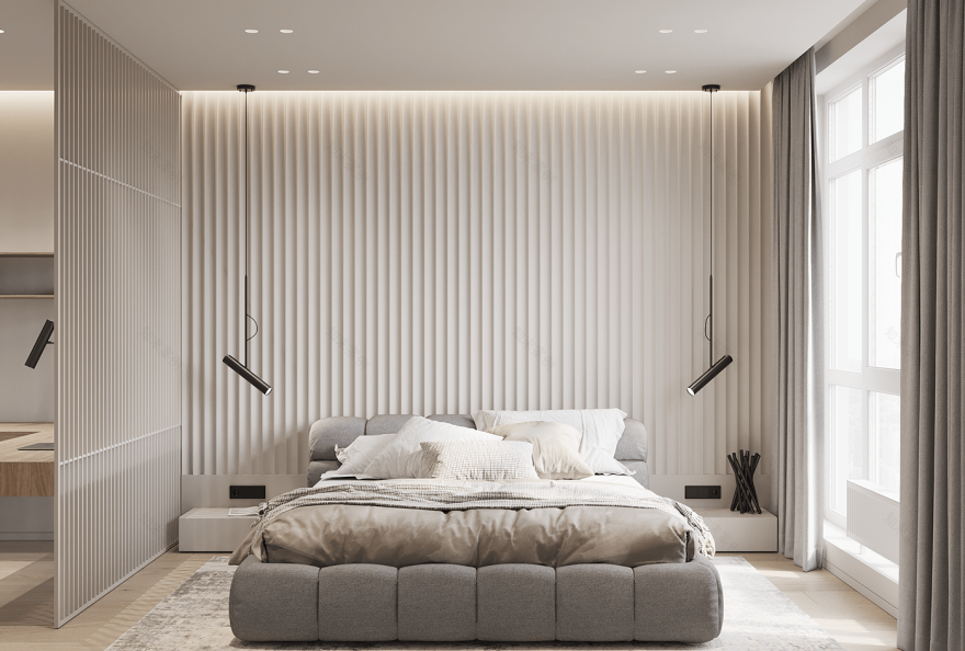 84㎡现代简约二居室丨OD design studio-40