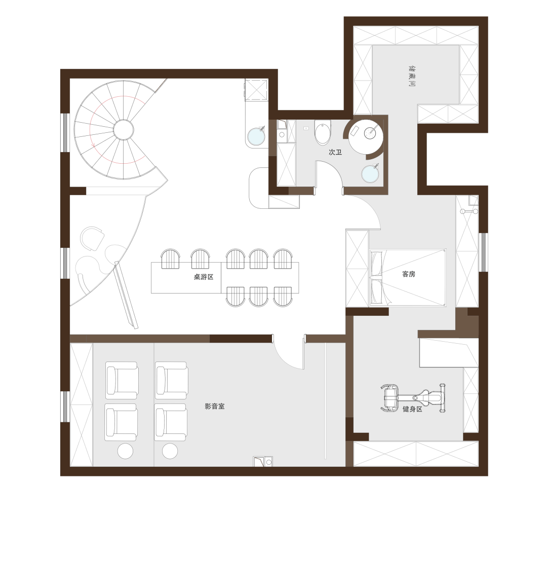 南开府 190㎡浪漫错落空间丨中国天津丨末那识-54