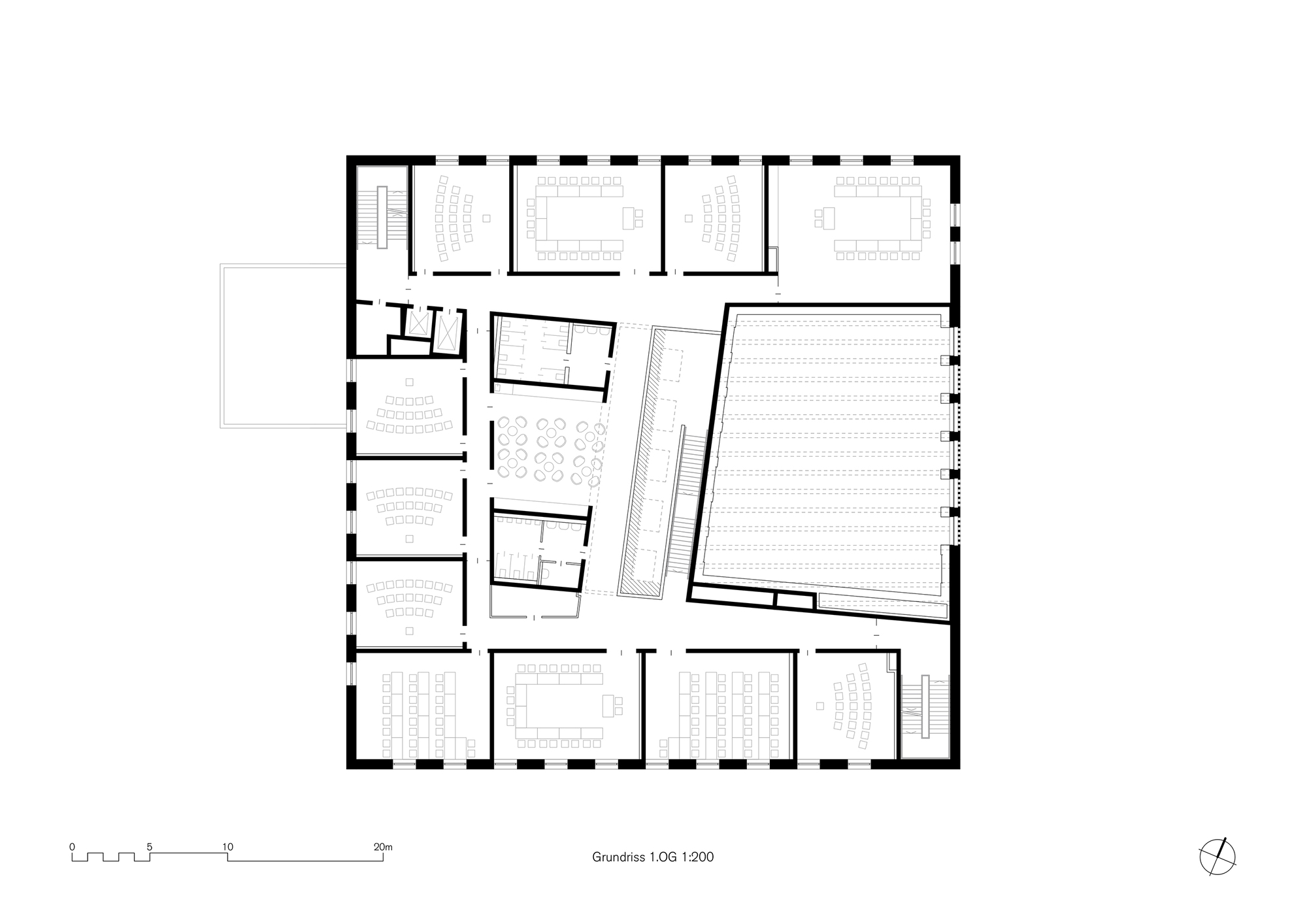 施陶芬音乐学院丨德国丨Bez+Kock Architekten-29