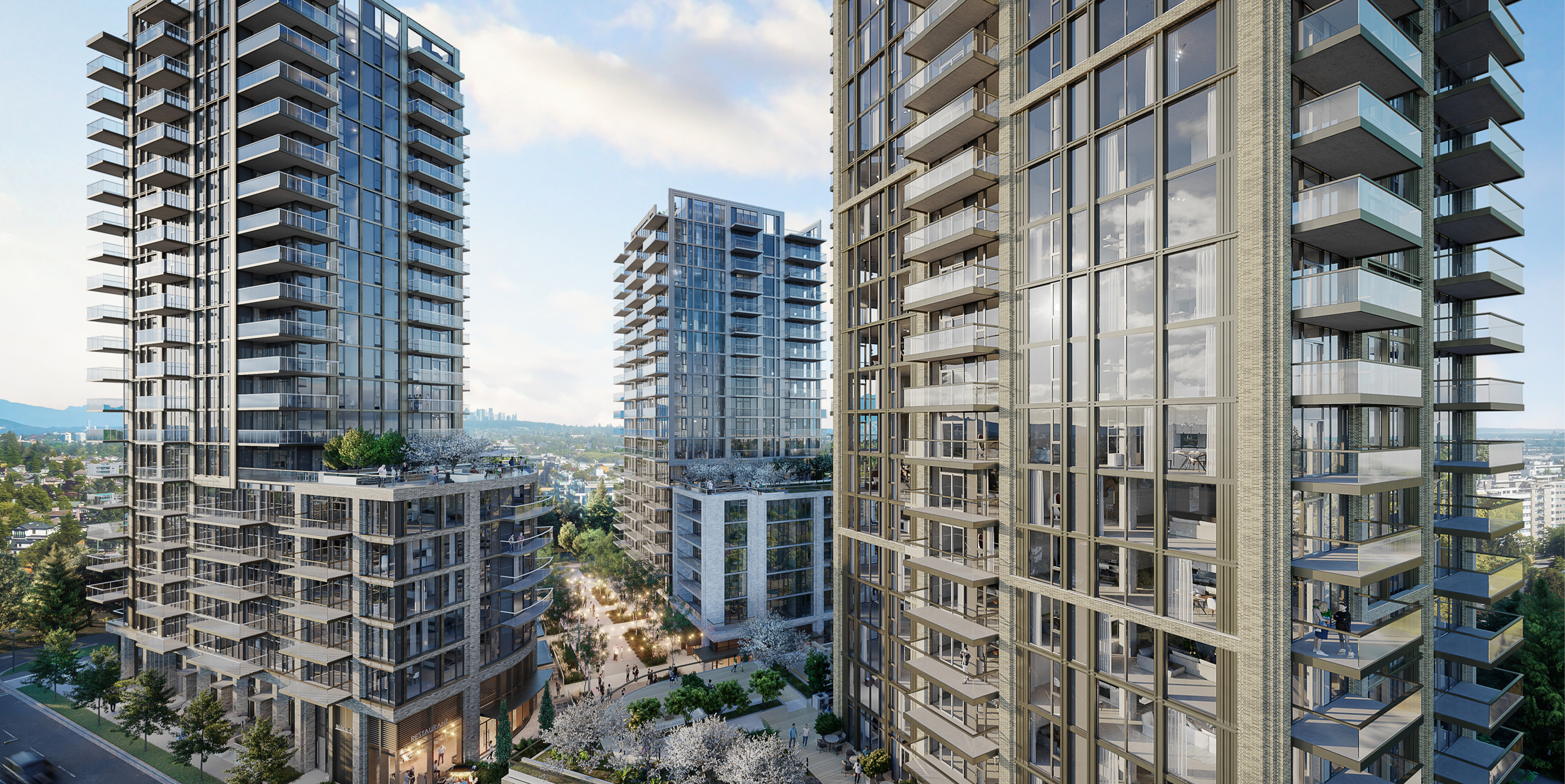 奥克里奇交通枢纽总体规划丨加拿大温哥华丨Hariri Pontarini Architects-2