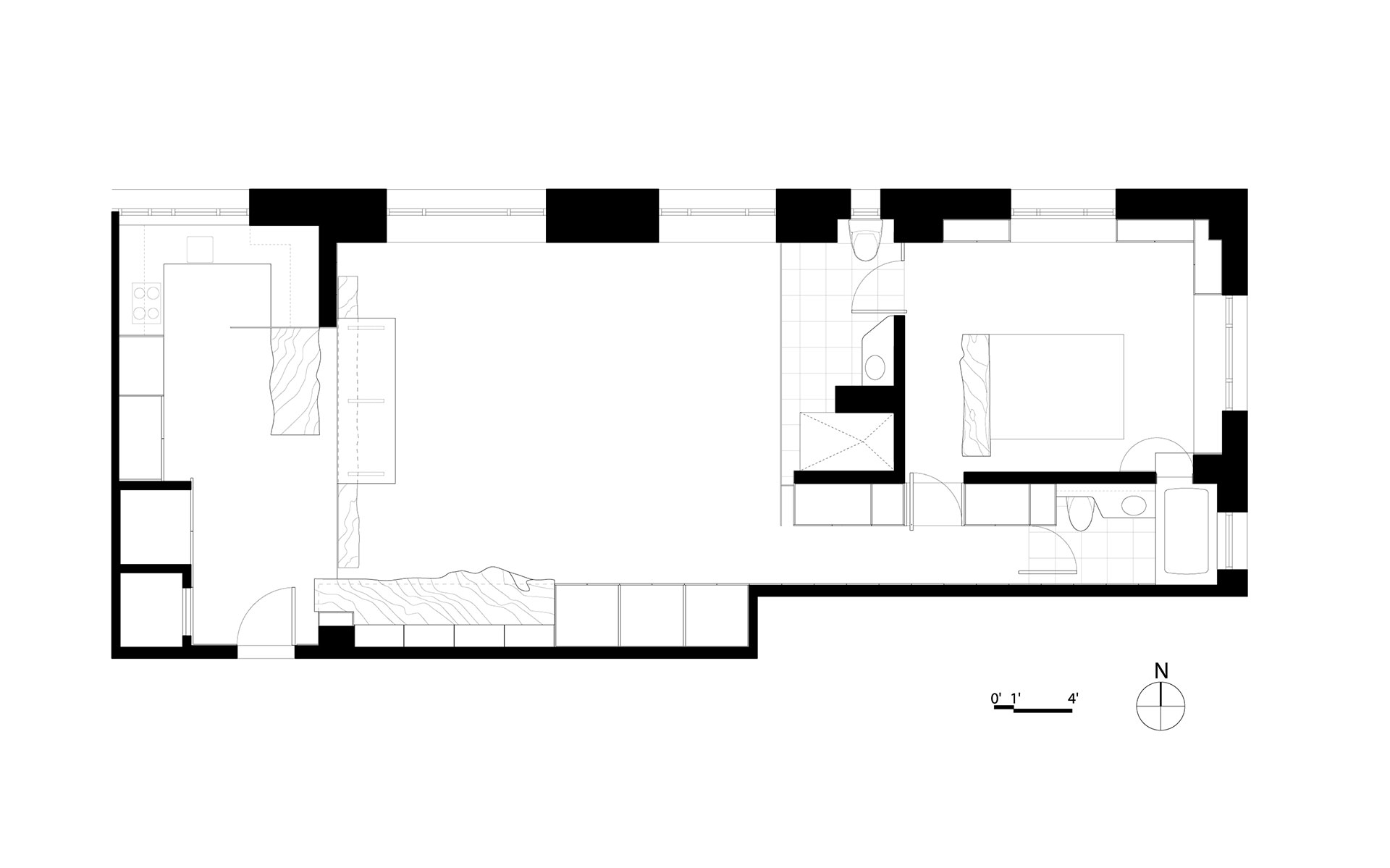 白色空间，灰调四种表现形式 丨美国曼哈顿丨hMa hanrahanMeyers architects-12
