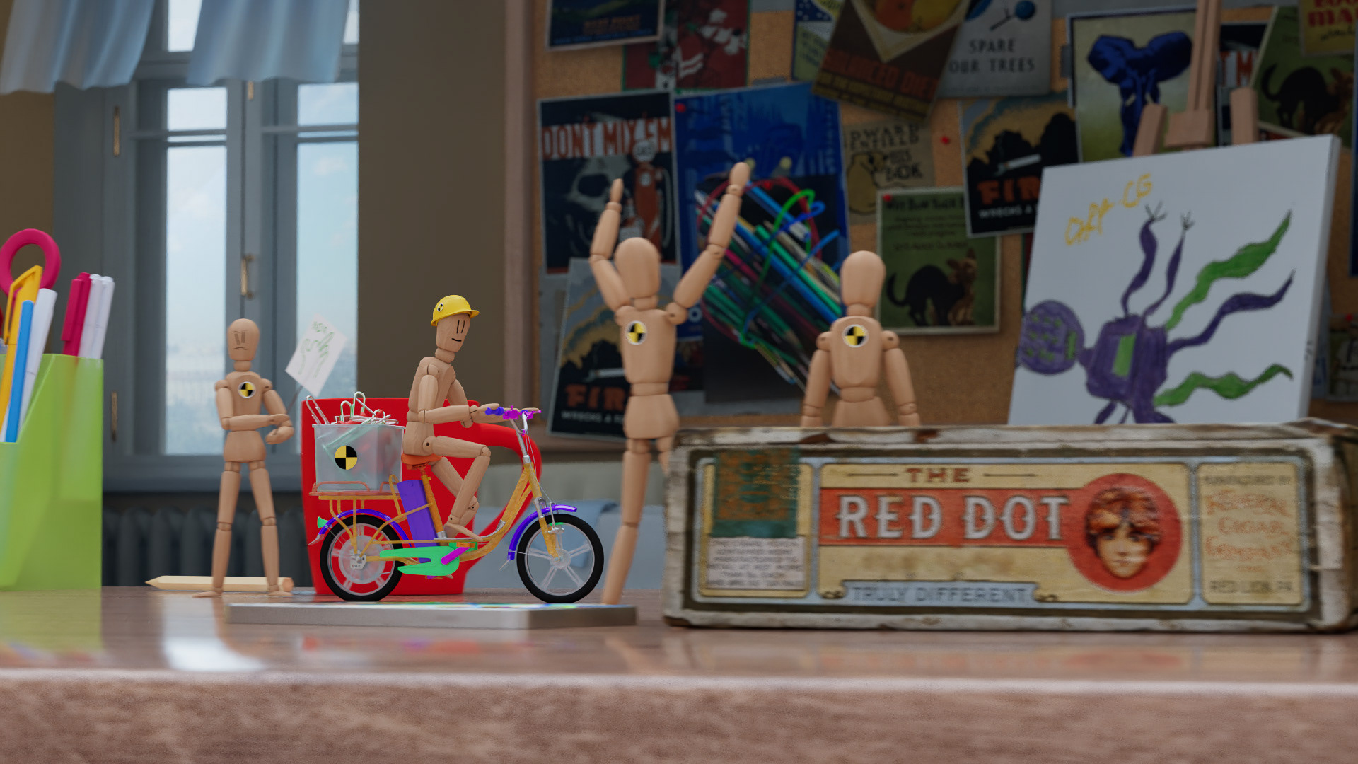 CG艺术作品《快递疯狂》丨AMBI.TEAM-14