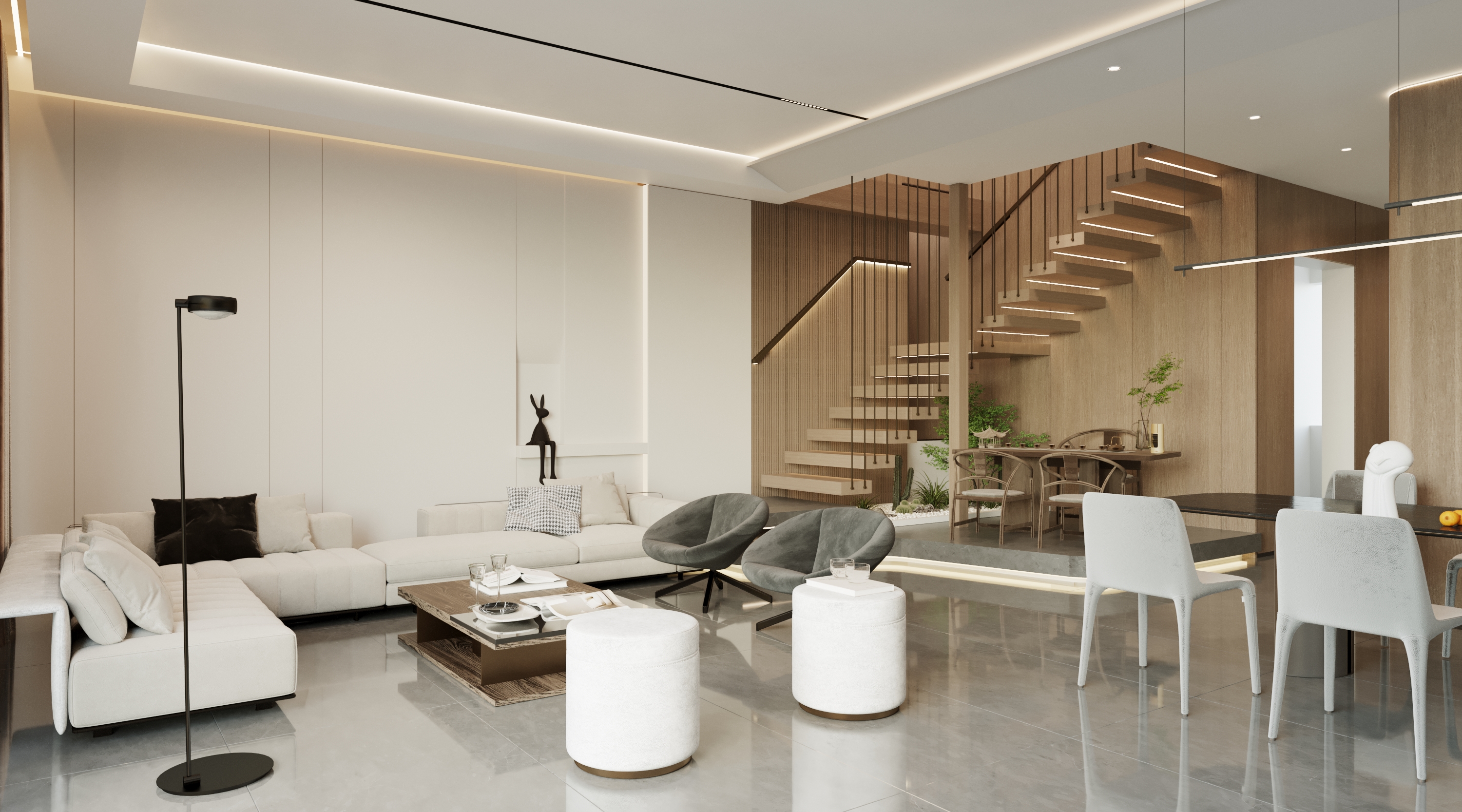 春江复式别墅效果图作品丨王思玮-5