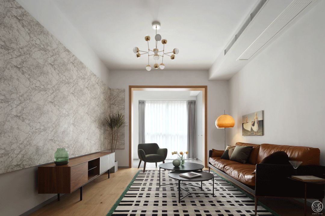 北欧风轻复古宅丨中国成都丨清羽设计-23