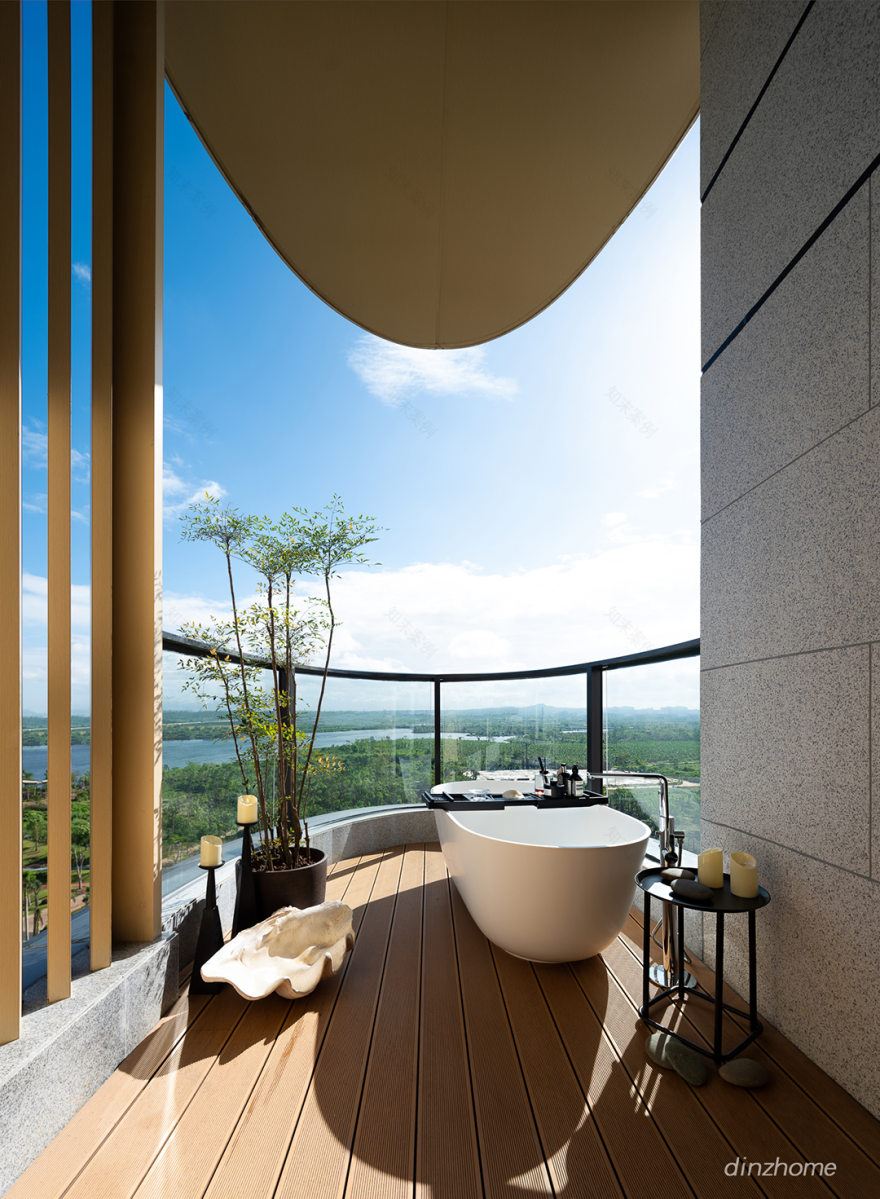 云海吾乡东区 1C 顶层复式样板间丨中国海南丨戴勇设计-57