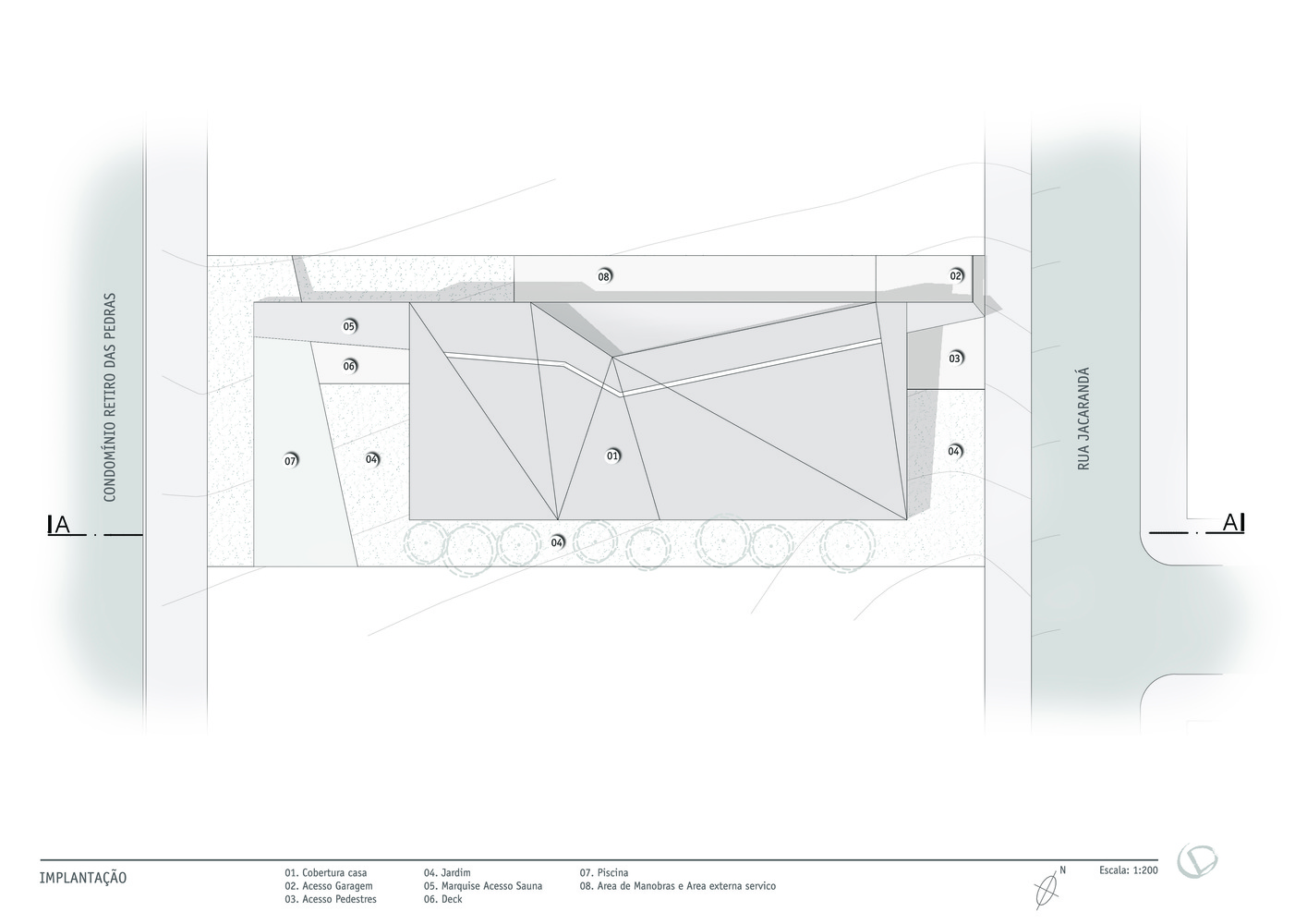 巴西 Braga House 绿色生态现代住宅-42