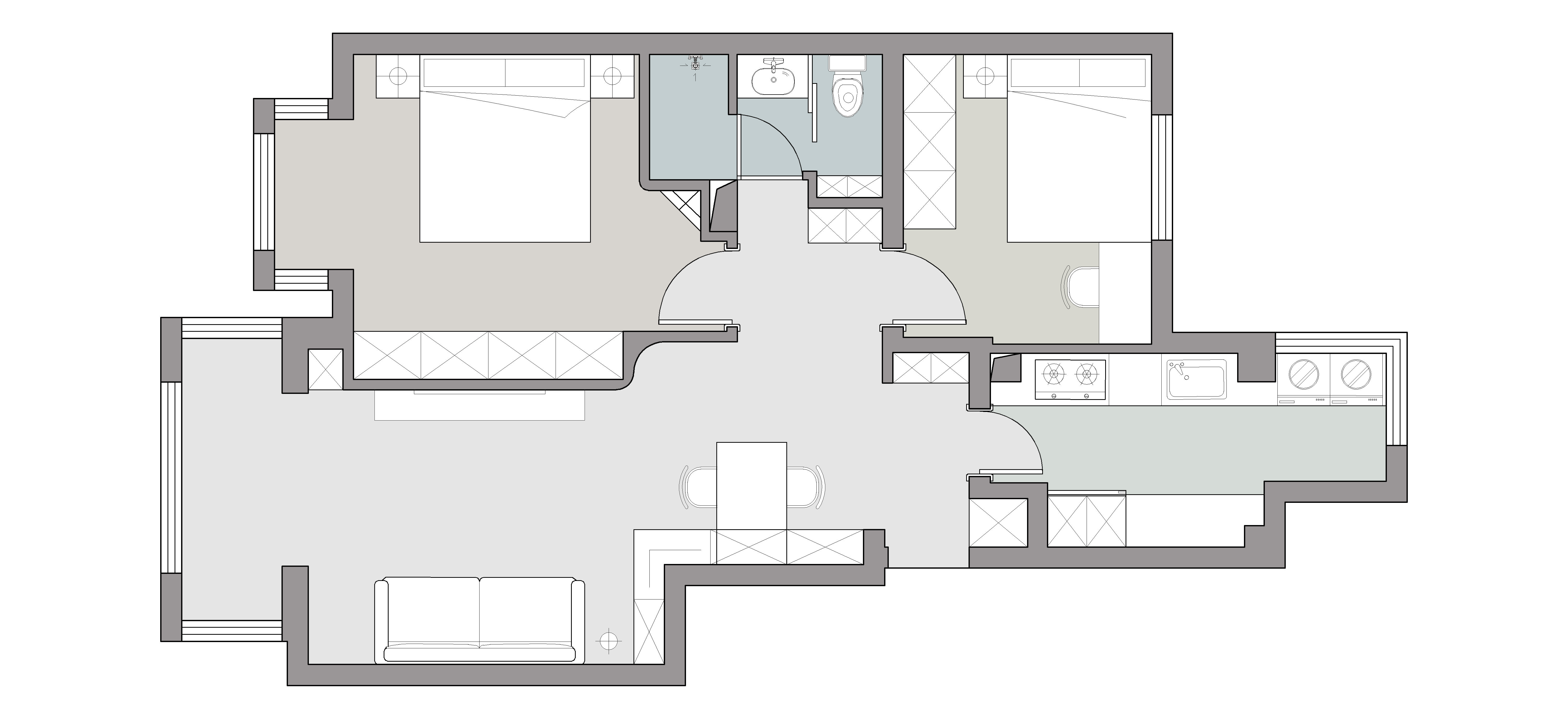 润泽悦溪住宅设计丨久栖设计-66