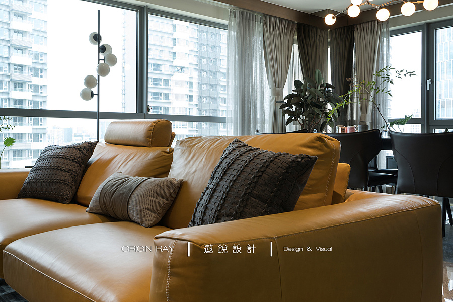 168㎡万科翡翠滨江软装设计  遨锐设计-5