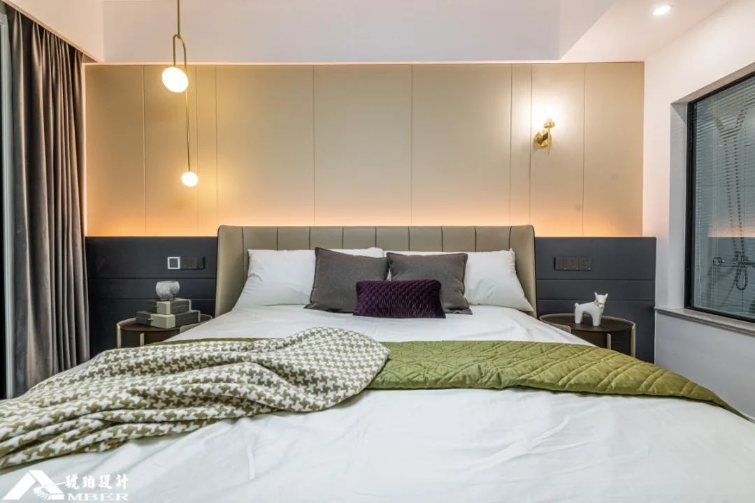 南方大厦 110㎡现代轻奢婚房，设计师王熠辉打造舒适生活空间-81