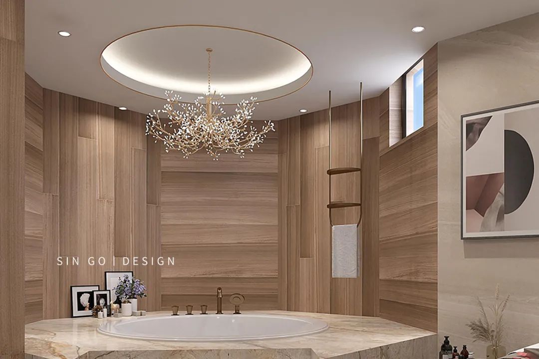 上海御湖香水湾轻奢别墅设计丨中国上海丨星杰国际设计-10